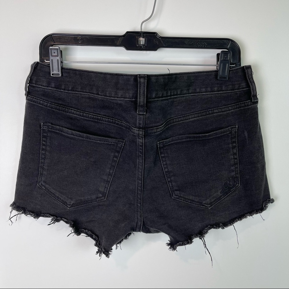Express Mid Rise Denim Shorts - Picture 6 of 7